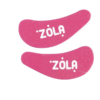 ZOLA Reusable Silicone Eye Patches (1 Pair) raspberry